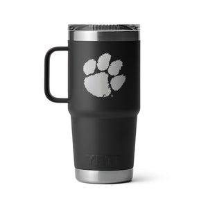 Clemson Yeti 20oz Travel Mug - BLACK