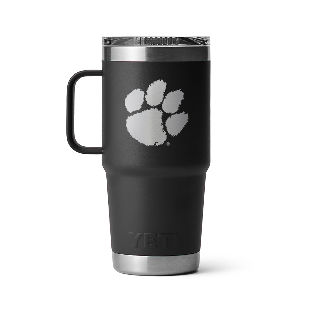 Clemson Yeti 20oz Travel Mug - BLACK