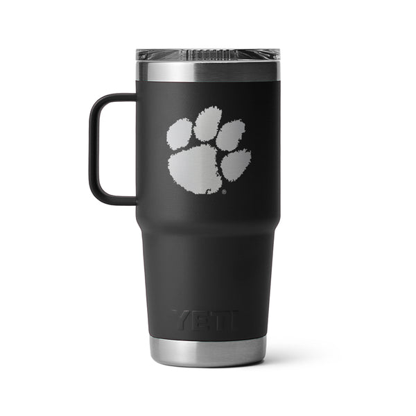 Clemson Yeti 20oz Travel Mug - BLACK