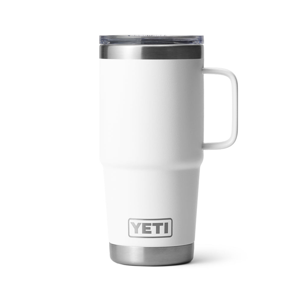 Clemson Yeti 20oz Travel Mug - WHITE