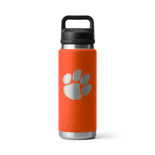 Clemson Yeti 26oz Team Color Chug Cap Water Bottle - ORANGE