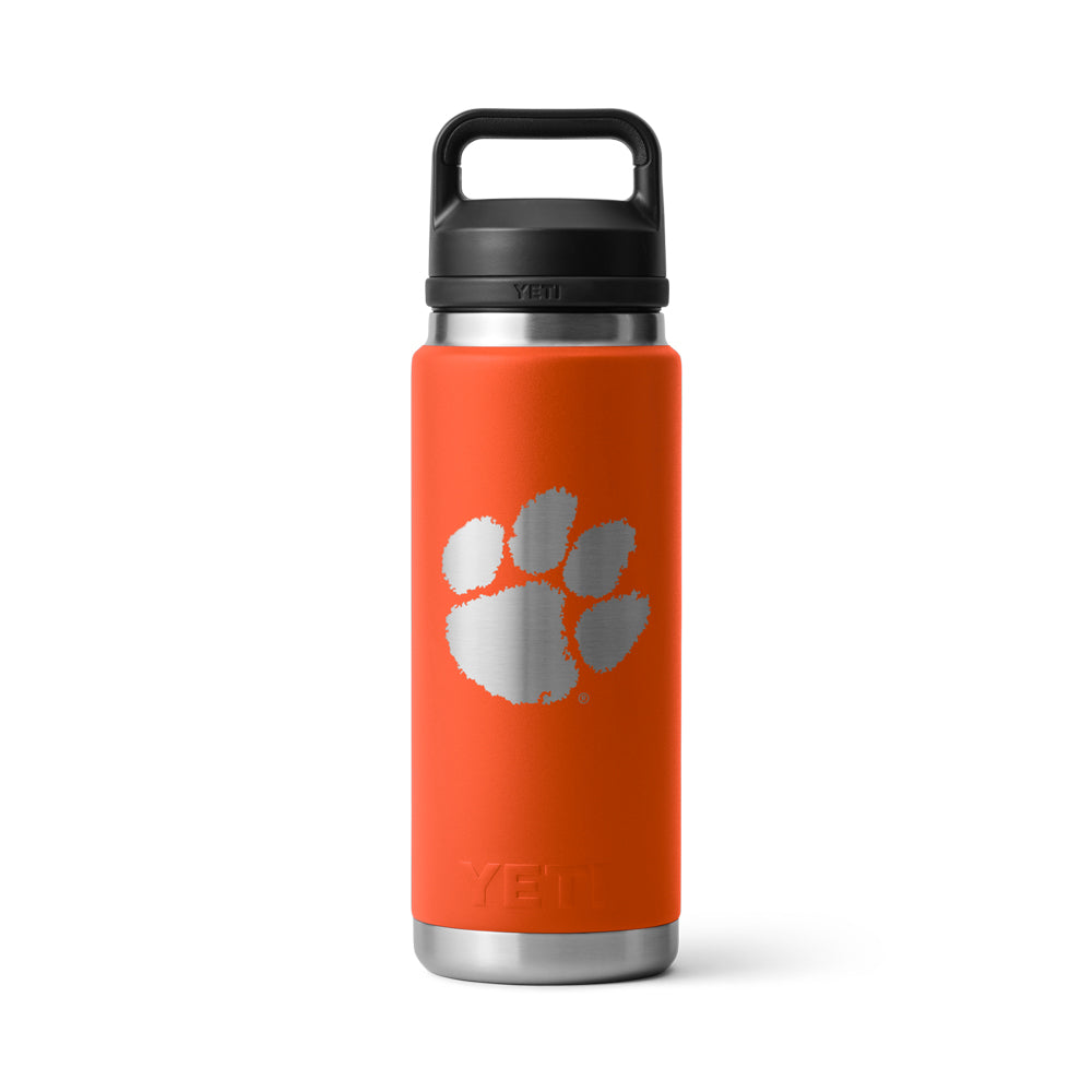 Clemson Yeti 26oz Team Color Chug Cap Water Bottle