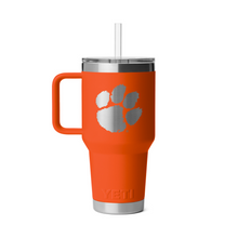 Clemson Yeti 35oz Team Color Rambler Straw Mug - ORANGE