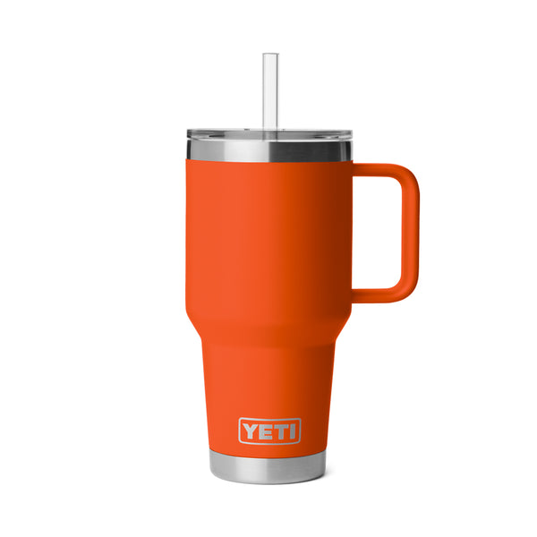 Clemson Yeti 35oz Team Color Rambler Straw Mug - ORANGE