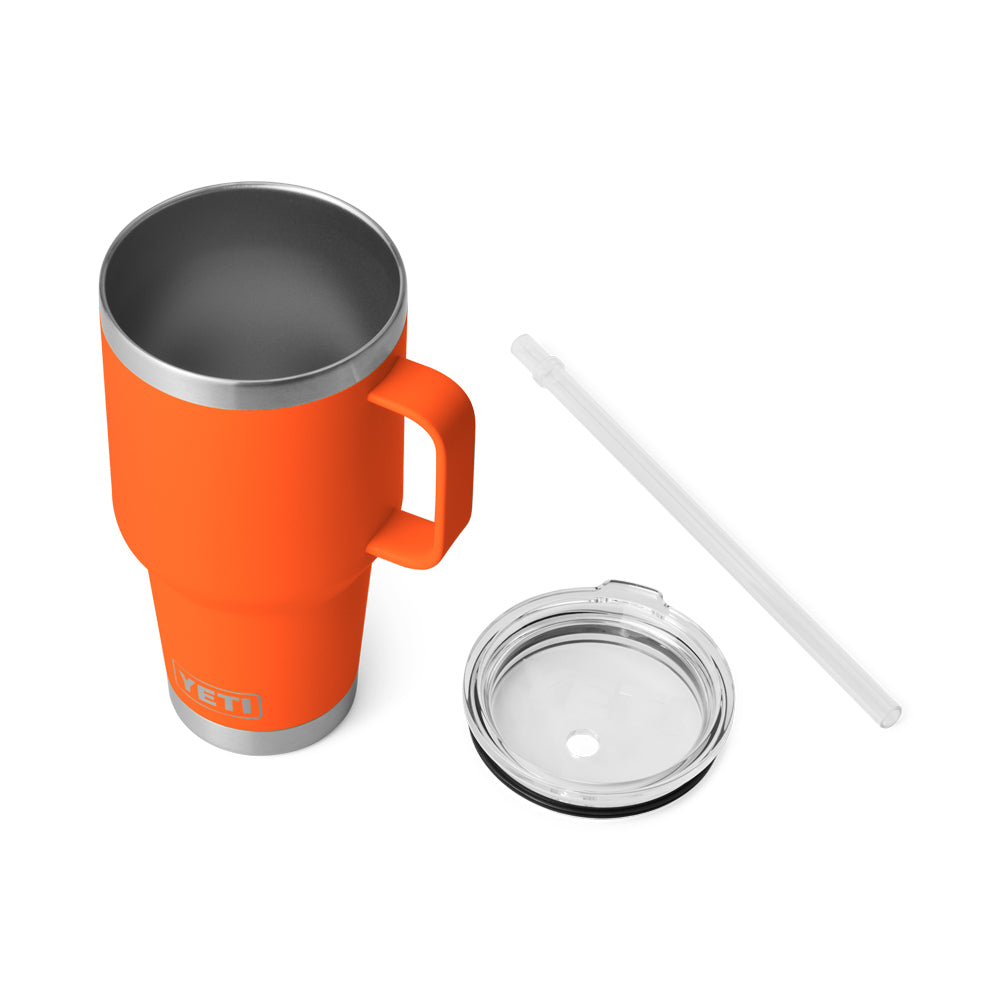 Clemson Yeti 35oz Team Color Rambler Straw Mug - ORANGE