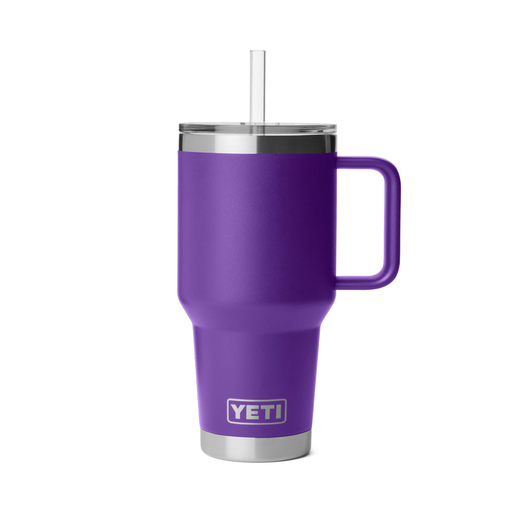Clemson Yeti 35oz Team Color Rambler Straw Mug - PURPLE