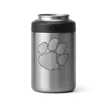 Clemson Yeti Colster - SILVER