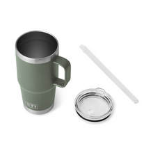 Clemson Yeti Rambler Straw Mug - OLIVE GREEN