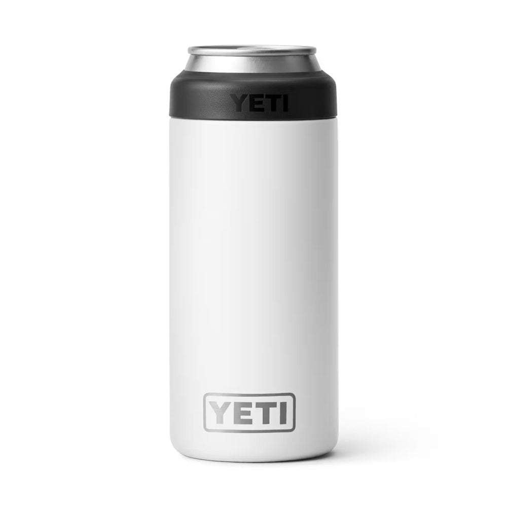 Clemson Yeti Slim Colster - WHITE