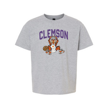 Clemson Youth Basketball Tiger Tee - MD GREY
