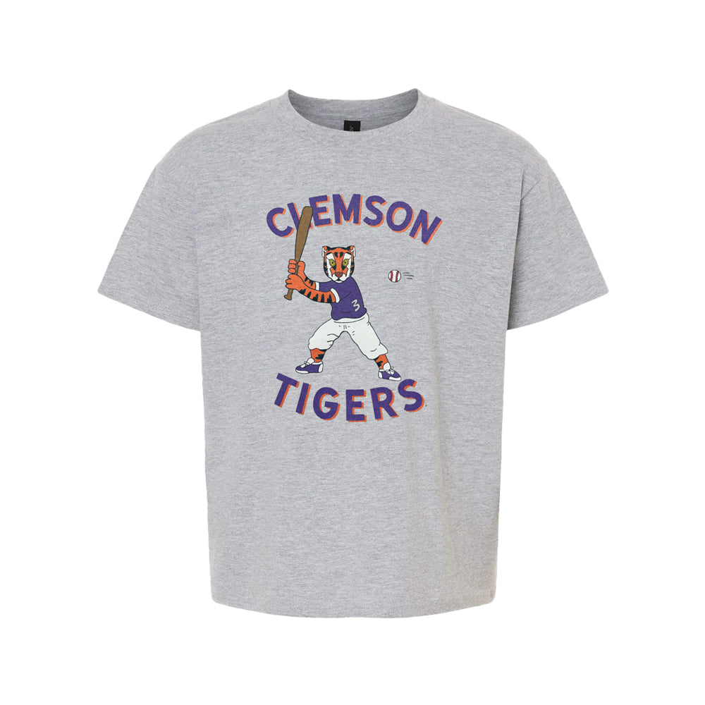 Clemson Youth Batting Tiger Tee