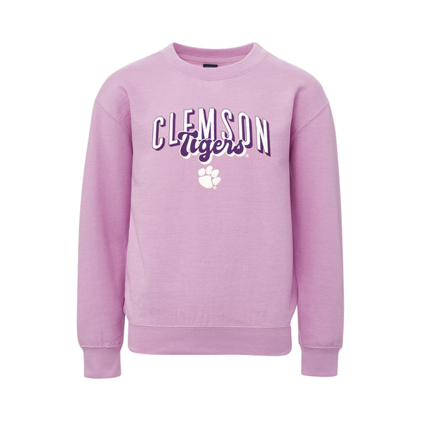 Clemson Youth Buddy Crew - LT PURPLE