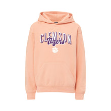 Clemson Youth Buddy Hoodie - LT ORANGE