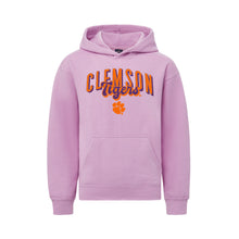 Clemson Youth Buddy Hoodie - LT PURPLE