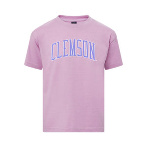Clemson Youth Buddy Tee - LT PURPLE