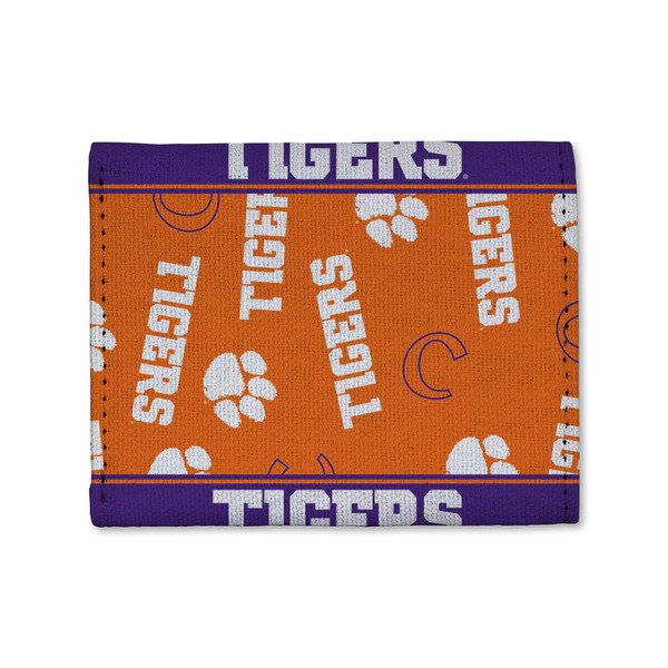 Clemson Youth Canvas Wallet 