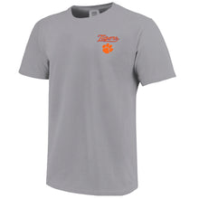 Clemson Youth Comfort Colors Bat Boy Tee - DK GREY