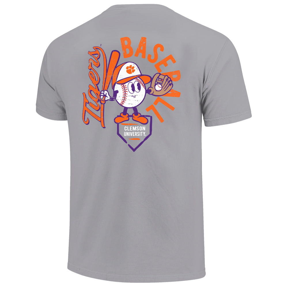 Clemson Youth Comfort Colors Bat Boy Tee