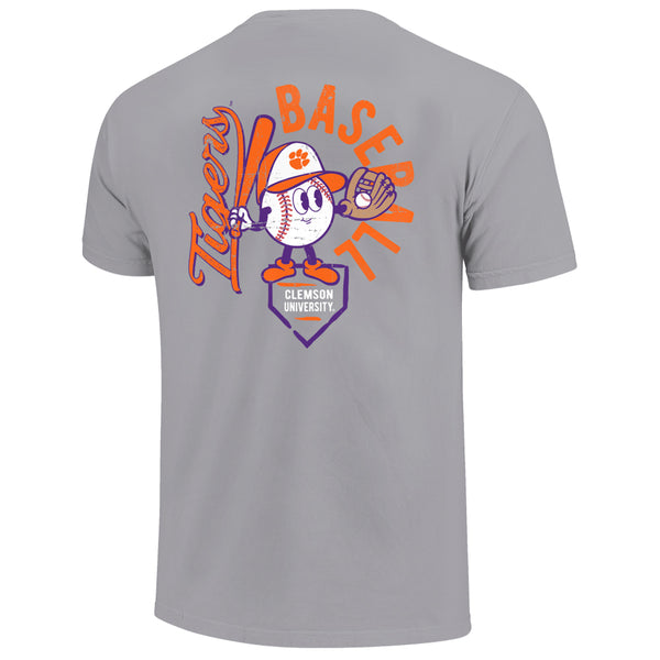 Clemson Youth Comfort Colors Bat Boy Tee