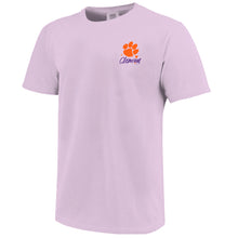 Clemson Youth Comfort Colors Plants & Stars Tiger Tee - LT PURPLE