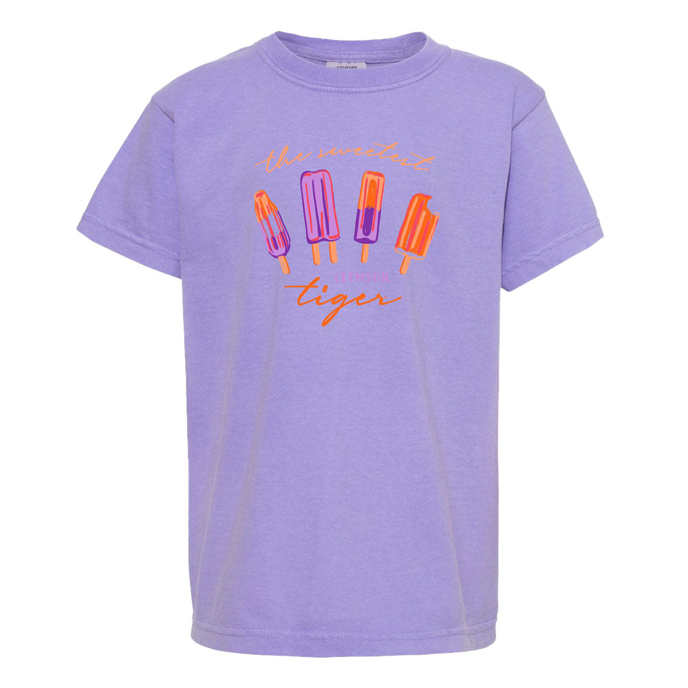 Clemson Youth Comfort Colors Popsicle Tee