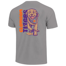 Clemson Youth Comfort Colors Puppy Treat Tee - DK GREY
