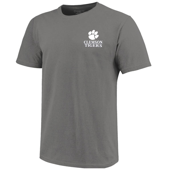 Clemson Youth Comfort Colors Tiger Family Tee - DK GREY