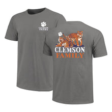 Clemson Youth Comfort Colors Tiger Family Tee