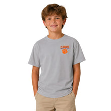 Clemson Youth Comfort Colors Tiger Stadium Tee - DK GREY