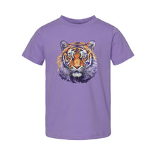 Clemson Youth Comfort Colors Watercolor Tiger Tee