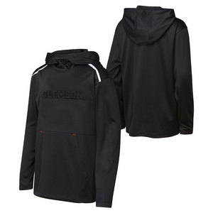 Clemson Youth Defensive Line Long Sleeve Hoodie - BLACK