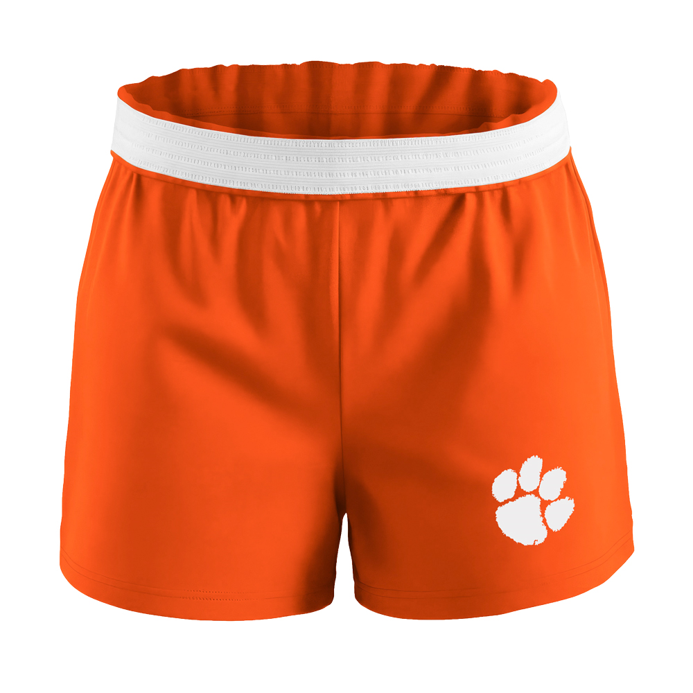 Clemson Youth Essential Spirit Shorts - ORANGE
