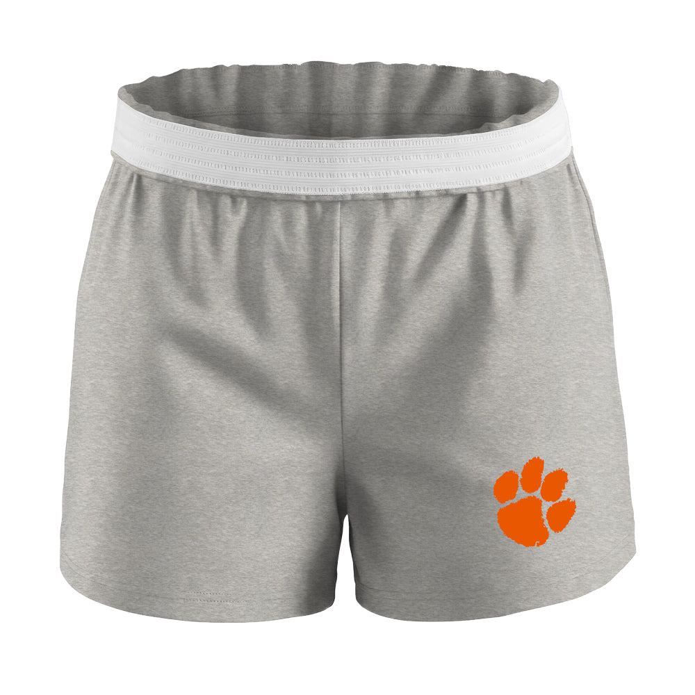 Clemson Youth Essential Spirit Shorts - DK GREY
