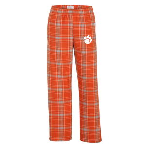 Clemson Youth Flannel Pant  - ORANGE