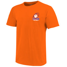 Clemson Youth Football Stack Tee  - ORANGE