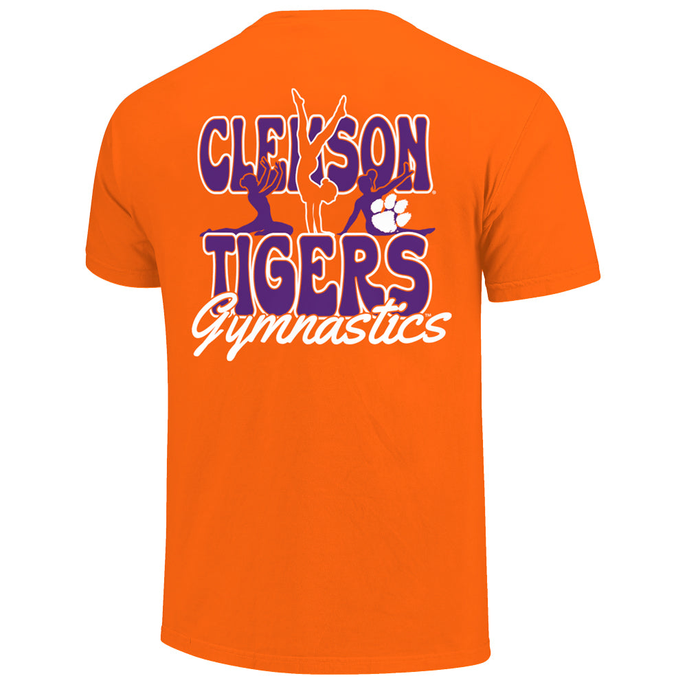 Clemson Youth Gymnastics Stack Tee - ORANGE