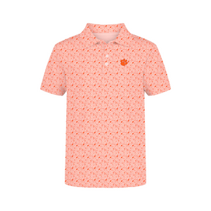 Clemson Youth James Gameday Polo - ORANGE