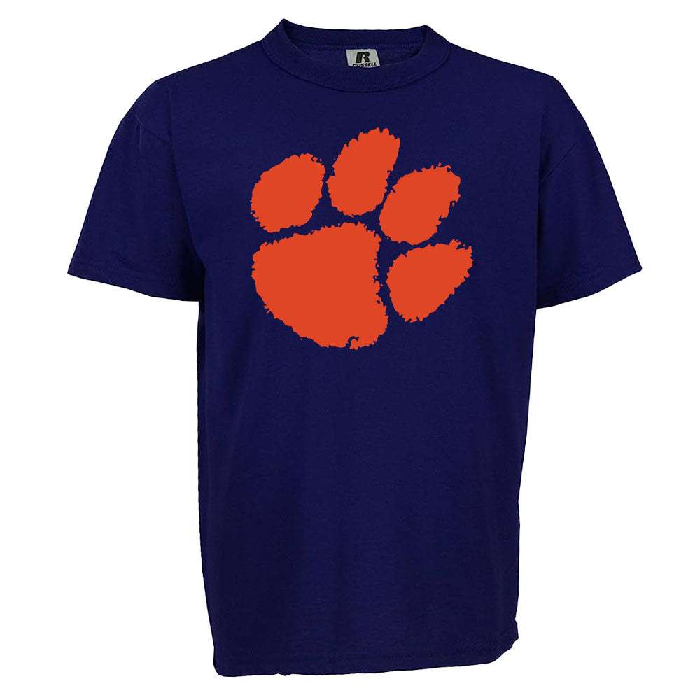 Clemson Youth Paw T-Shirt - NAVY