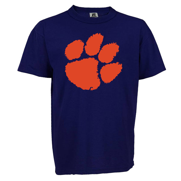 Clemson Youth Paw T-Shirt - NAVY