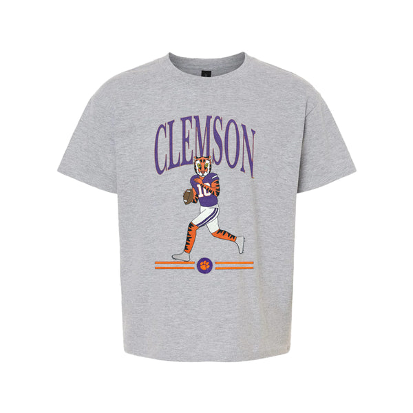 Clemson Youth Quarterback Tiger Tee