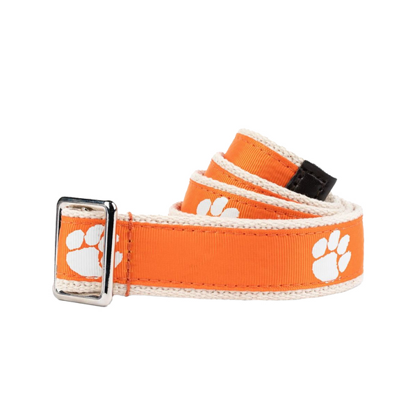 Clemson Youth Slide Buckle Belt - ORANGE