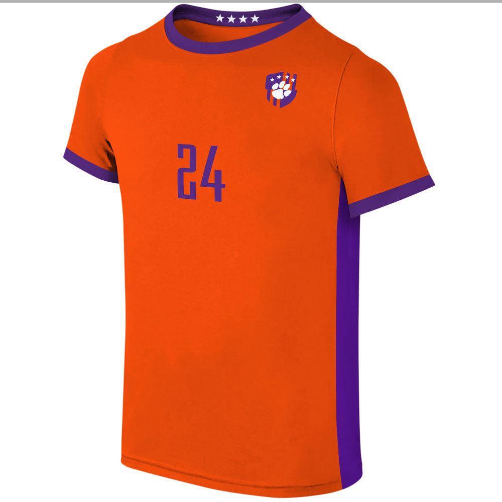 Clemson Youth Soccer Jersey - ORANGE
