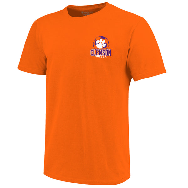 Clemson Youth Soccer Stack Tee - ORANGE
