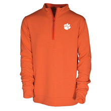 Clemson Youth Sterling Honeycomb Quarter Zip - ORANGE