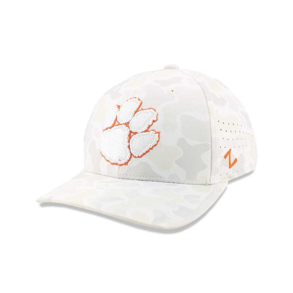 Clemson Zephyr Draft OHT Cap - IVORY