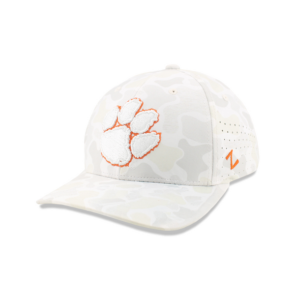 Clemson Zephyr Draft OHT Cap - IVORY
