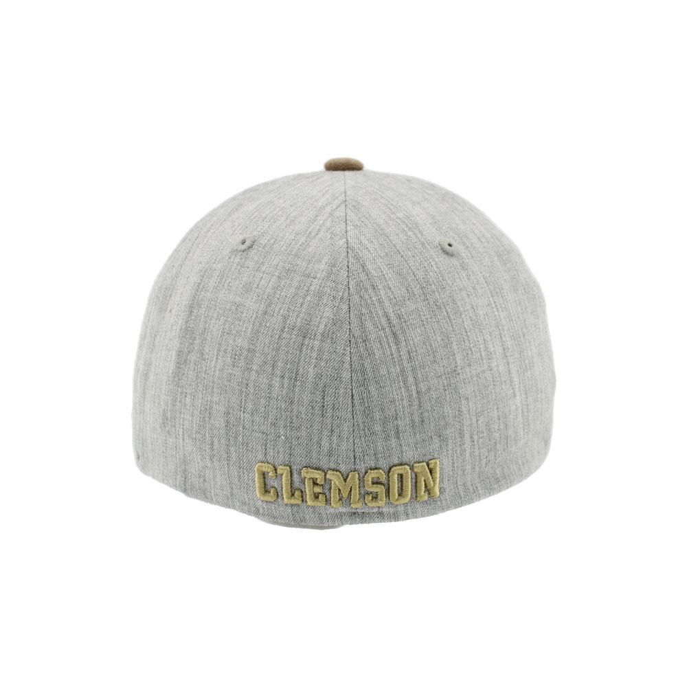 Clemson Zephyr First Class Barrier Patch Cap - MD GREY