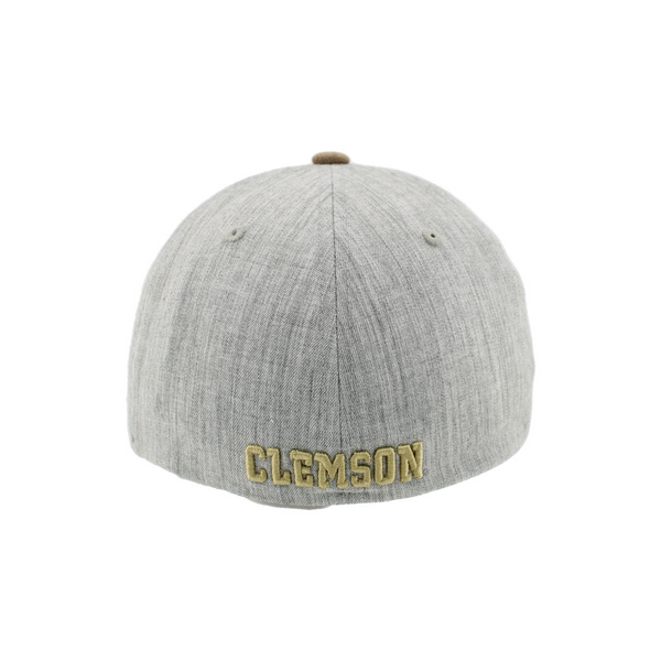Clemson Zephyr First Class Barrier Patch Cap - MD GREY