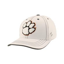 Clemson Zephyr Grey Ghost Paw Cap