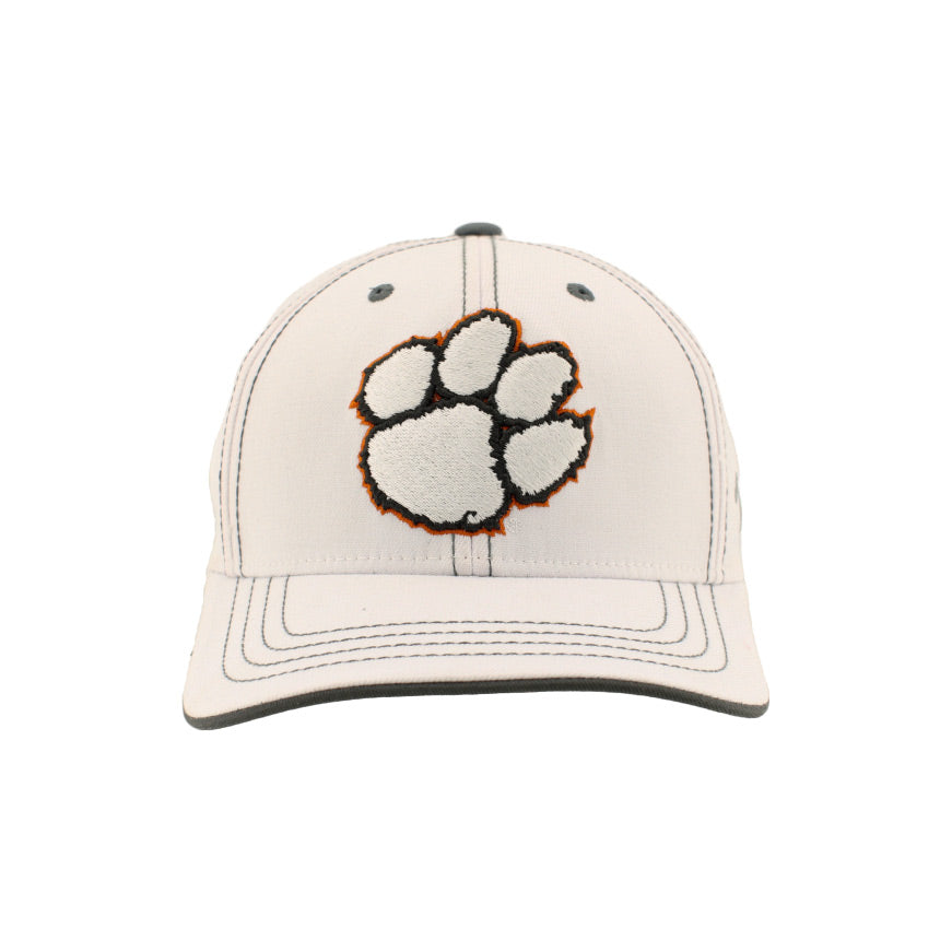Clemson Zephyr Grey Ghost Paw Cap